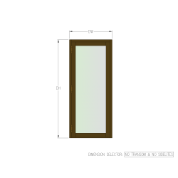 650 SERIES SINGLE FRENCH DOOR